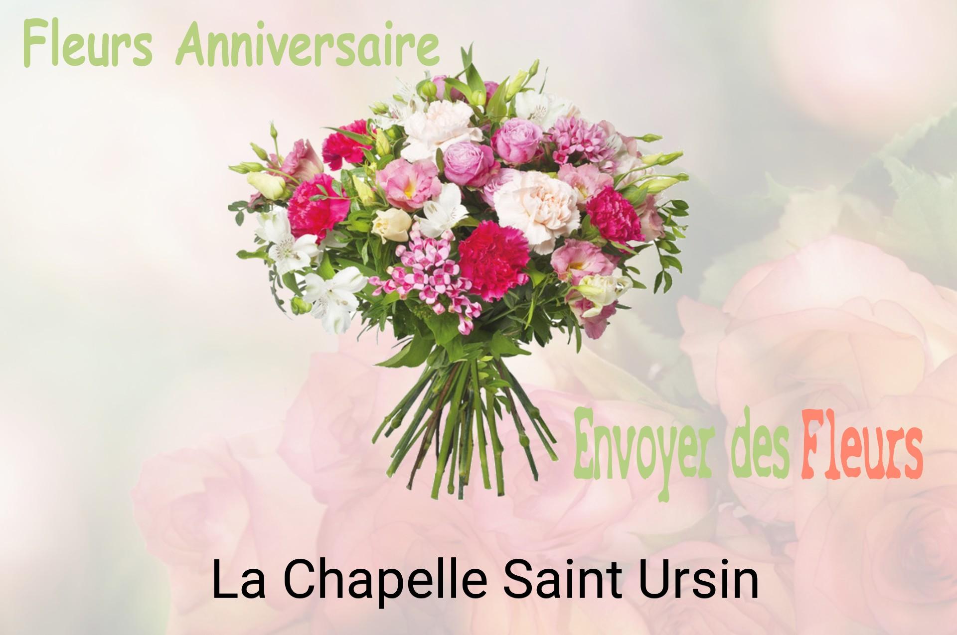 Bouquet de fleurs d’anniversaire livré à La Chapelle-Saint-Ursin